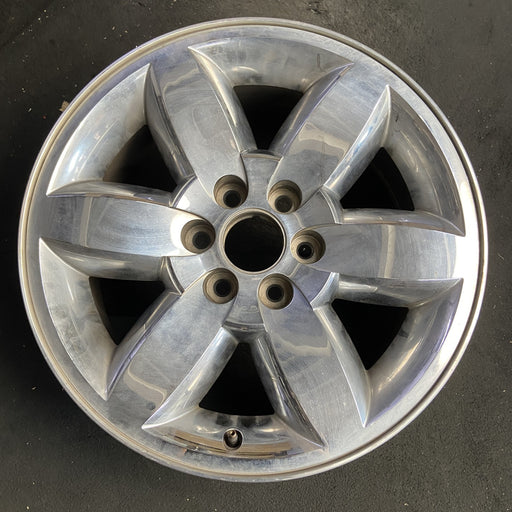 20" SIERRA 1500 PICKUP 09-11 20x8.5, 6 spoke, chrome, flat faced spoke, w/o - Additional View