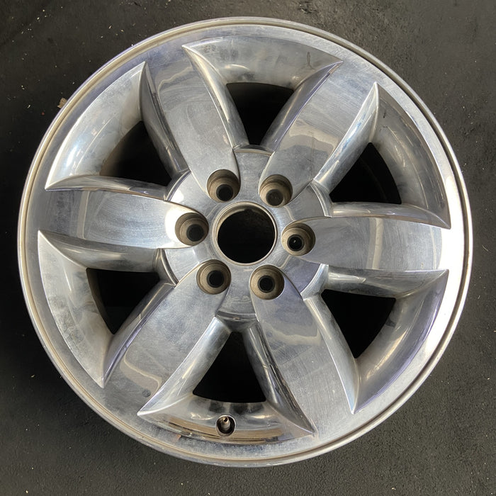 20" SIERRA 1500 PICKUP 09-11 20x8.5, 6 spoke, chrome, flat faced spoke, w/o - Additional View