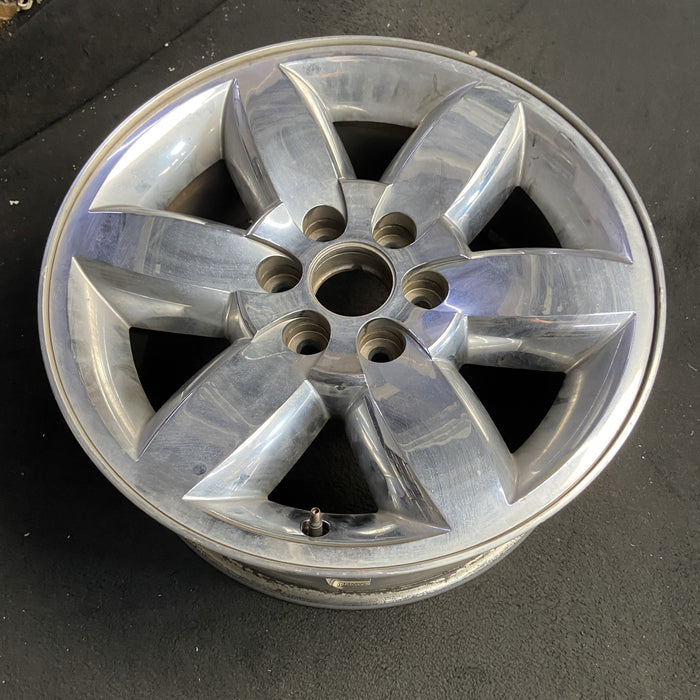 20" SIERRA 1500 PICKUP 09-11 20x8.5, 6 spoke, chrome, flat faced spoke, w/o - View 7