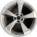 19" AUDI S4 18-19 19x8.5 , , single spoke Original OEM Wheel Rim - Front View