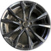 20" FLEX 16-19 20x8 , , , black Original OEM Wheel Rim - Front View