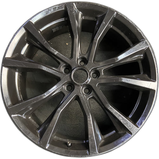 20" FLEX 16-19 20x8 , , , black Original OEM Wheel Rim - Front View