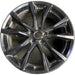 20" FLEX 16-19 20x8 , , , black Original OEM Wheel Rim - Front View