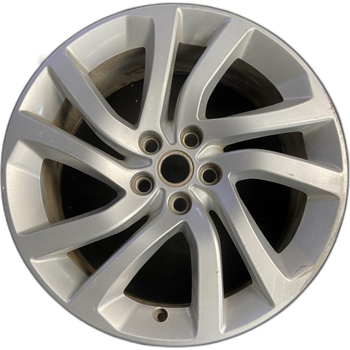 20" DISCOVERY 17-20 20x8.5 , 5 spoke , silver Original OEM Wheel Rim - Front View