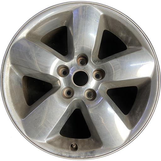 20" DODGE 1500 PICKUP 13 , 20x8, chrome clad Original OEM Wheel Rim - Front View