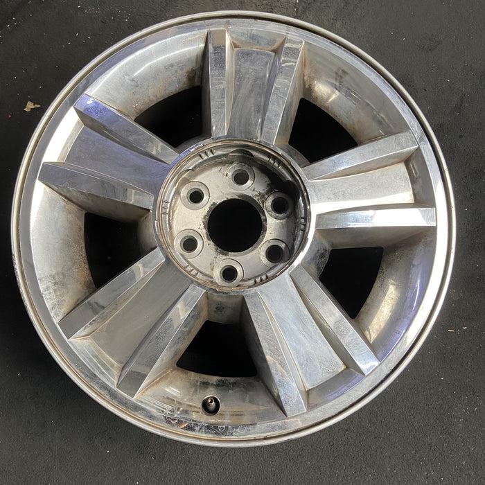 20" AVALANCHE 1500 09-10 20x8.5, 5 spoke, covered lug nuts, grooved spoke - Additional View
