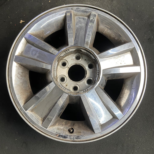 20" AVALANCHE 1500 09-10 20x8.5, 5 spoke, covered lug nuts, grooved spoke - Additional View