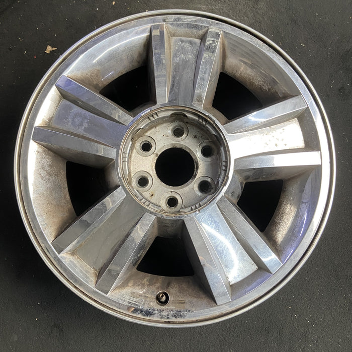 20" AVALANCHE 1500 09-10 20x8.5, 5 spoke, covered lug nuts, grooved spoke - Additional View
