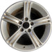 17" BMW 320i 12-13 , 17x7.5 , 5 spoke, triple edge spoke Original OEM Wheel Rim - Front View