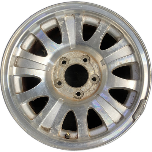 17" EXPEDITION 00 14mm lug , 17x7.5, aluminum, 10 triangular holes Original OEM - Front View