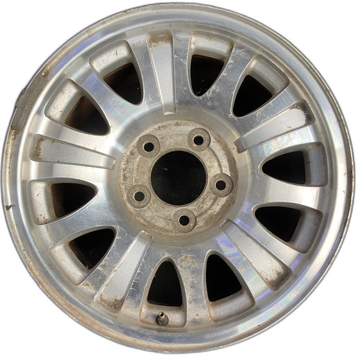 17" EXPEDITION 00 14mm lug , 17x7.5, aluminum, 10 triangular holes Original OEM - Front View