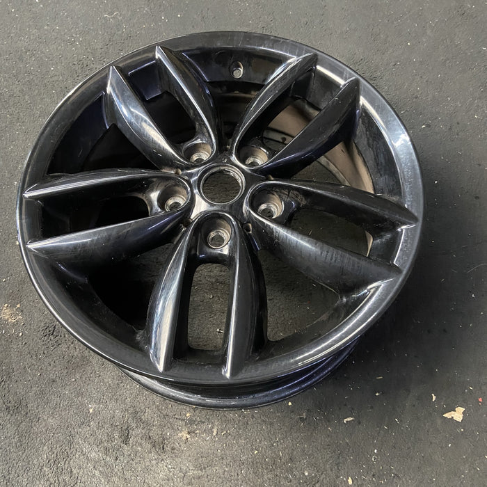 17" COUNTRYMAN 11-12 17x7, , 5 twin spoke, black Original OEM Wheel Rim - View 8