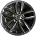 17" COUNTRYMAN 11-12 17x7, , 5 twin spoke, black Original OEM Wheel Rim - Front View