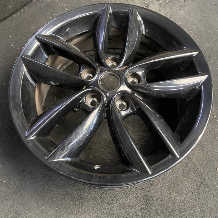17" COUNTRYMAN 11-12 17x7, , 5 twin spoke, black Original OEM Wheel Rim - View 7