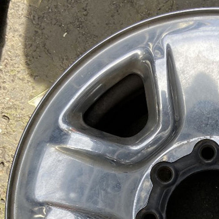 18" DODGE 2500 PICKUP 26 , 18x8, 5 spoke , chrome Original OEM Wheel Rim - Side Profile