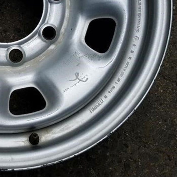 17" DODGE 2500 PICKUP 14 17x7.5 Original OEM Wheel Rim - Back View