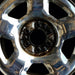 17" EXPEDITION 03 , steel, chrome, Original OEM Wheel Rim - Angle View