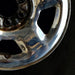 17" EXPEDITION 03 , steel, chrome, Original OEM Wheel Rim - Back View