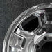 18" FORD F250SD PICKUP 05 18x8 , 5 spoke , steel, chrome Original OEM Wheel Rim - Side Profile