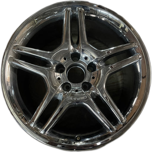 18" MERCEDES S-CLASS 08 230 Type; SL550, 18x9.5, 10 spoke, AMG Original OEM - Front View