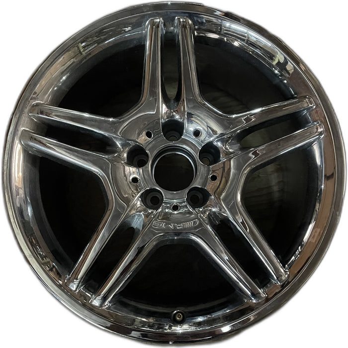 18" MERCEDES S-CLASS 08 230 Type; SL550, 18x9.5, 10 spoke, AMG Original OEM - Front View
