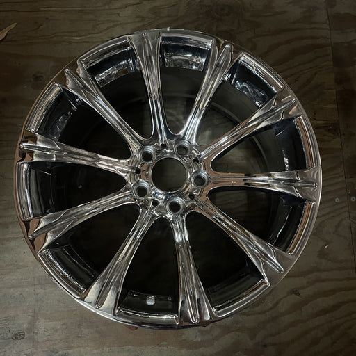 19" BMW M5 06-10 19x9.5 , 10 flared spoke Original OEM Wheel Rim - Additional View