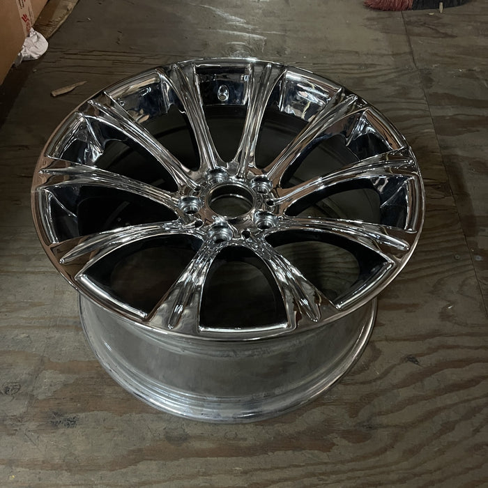 19" BMW M5 06-10 19x9.5 , 10 flared spoke Original OEM Wheel Rim - View 8