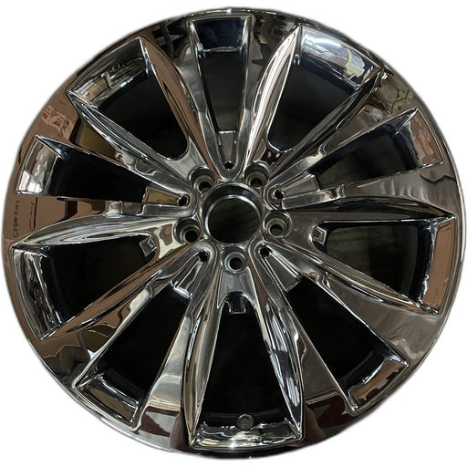 20" MERCEDES GL-CLASS 13-15 166 Type; GL350, 20x8.5 , carved spokes Original - Front View
