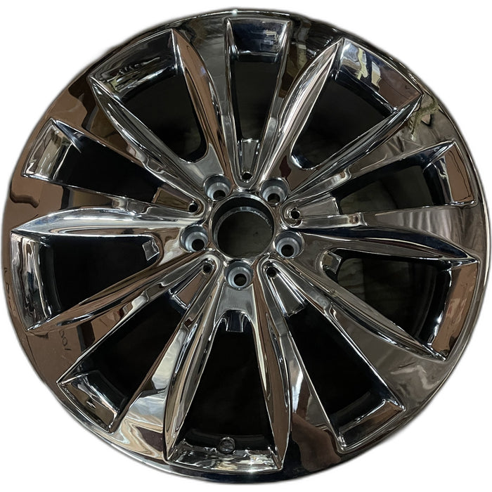 20" MERCEDES GL-CLASS 13-15 166 Type; GL350, 20x8.5 , carved spokes Original - Front View