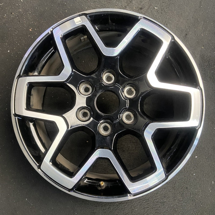 18" BRONCO 21-26 18x7.5, Original OEM Wheel Rim - Front View