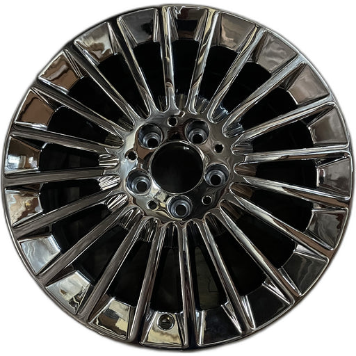 17" MERCEDES C-CLASS 15 205 Type, , C300, 17x7, 20 spoke Original OEM Wheel Rim - Front View