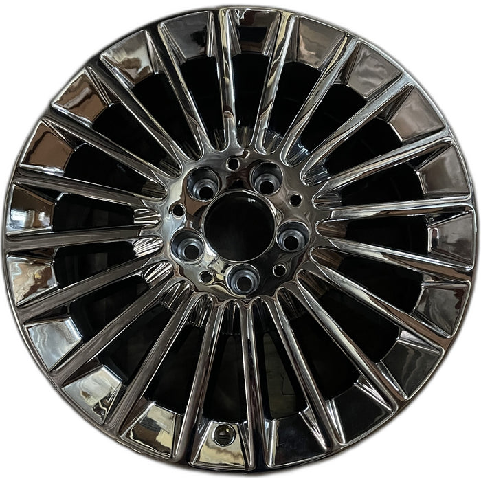 17" MERCEDES C-CLASS 15 205 Type, , C300, 17x7, 20 spoke Original OEM Wheel Rim - Front View