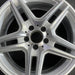 18" MERCEDES E-CLASS 11 207 Type, Cpe, E550, 18x8.5 Original OEM Wheel Rim - Angle View