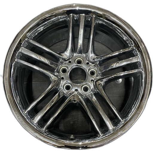 19" BMW 745i 02-05 19x9 , 15 spoke Original OEM Wheel Rim - Front View