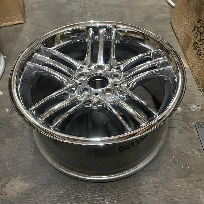 19" BMW 745i 02-05 19x9 , 15 spoke Original OEM Wheel Rim - View 7