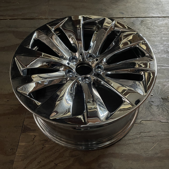 19" BMW 740i 11-15 19x8.5 , 10 spoke , directional , L. Original OEM Wheel Rim - View 8