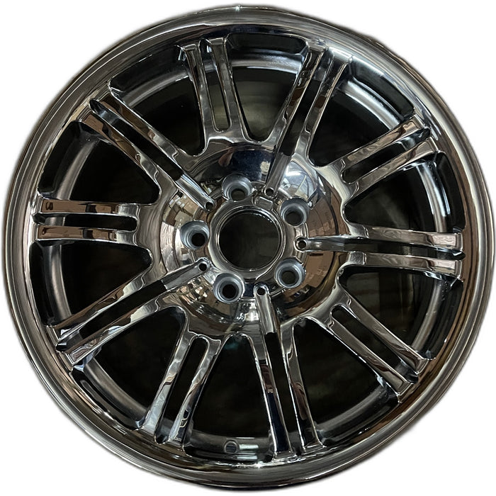 19" BMW M3 01-06 19x8 , 10 double spoke Original OEM Wheel Rim - Front View