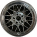 16" BMW 525i 01-03 16x7 , web design , keystone spoke Original OEM Wheel Rim - Front View