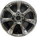 18" BMW 525i 06-07 18x8 , 7 spoke, flared end spoke , Xi Original OEM Wheel Rim - Front View