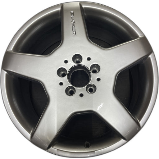 18" MERCEDES CL-CLASS 03-04 215 Type; CL500, 18x9 Original OEM Wheel Rim - Front View