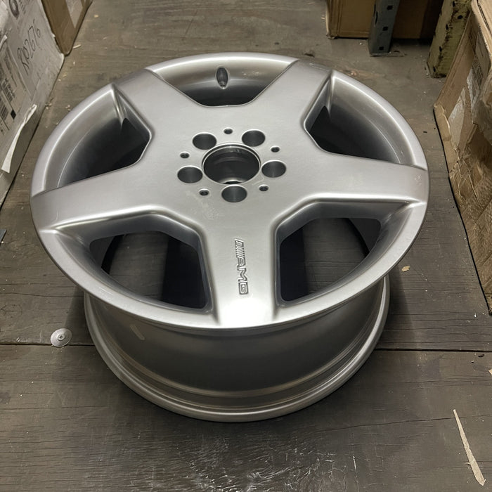 18" MERCEDES CL-CLASS 03-04 215 Type; CL500, 18x9 Original OEM Wheel Rim - View 8