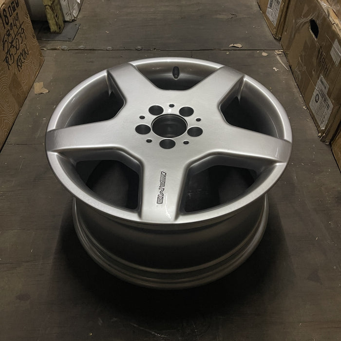 18" MERCEDES CL-CLASS 03-04 215 Type; CL500, 18x9 Original OEM Wheel Rim - View 8