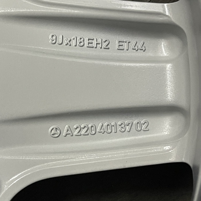 18" MERCEDES CL-CLASS 03-04 215 Type; CL500, 18x9 Original OEM Wheel Rim - View 9