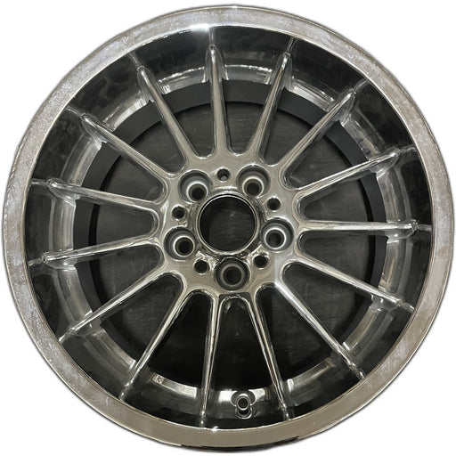 17" BMW 525i 01-03 17x8 , 15 spoke Original OEM Wheel Rim - Front View