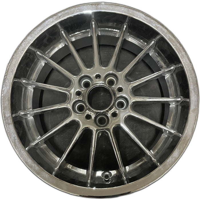 17" BMW 525i 01-03 17x8 , 15 spoke Original OEM Wheel Rim - Front View