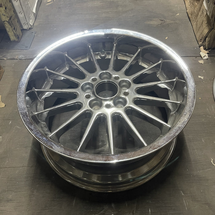 17" BMW 525i 01-03 17x8 , 15 spoke Original OEM Wheel Rim - View 8