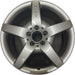 17" MERCEDES CLK 06 209 Type; CLK500, 17x7.5 Original OEM Wheel Rim - Front View