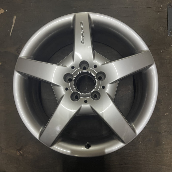 17" MERCEDES CLK 06 209 Type; CLK500, 17x7.5 Original OEM Wheel Rim - Additional View