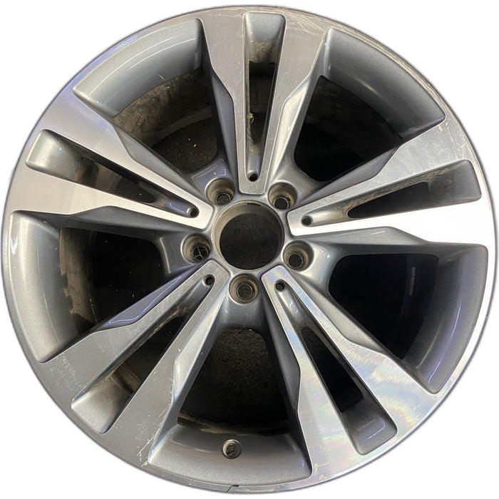 18" MERCEDES C-CLASS 15 205 Type, , C300, 18x8.5 Original OEM Wheel Rim - Front View