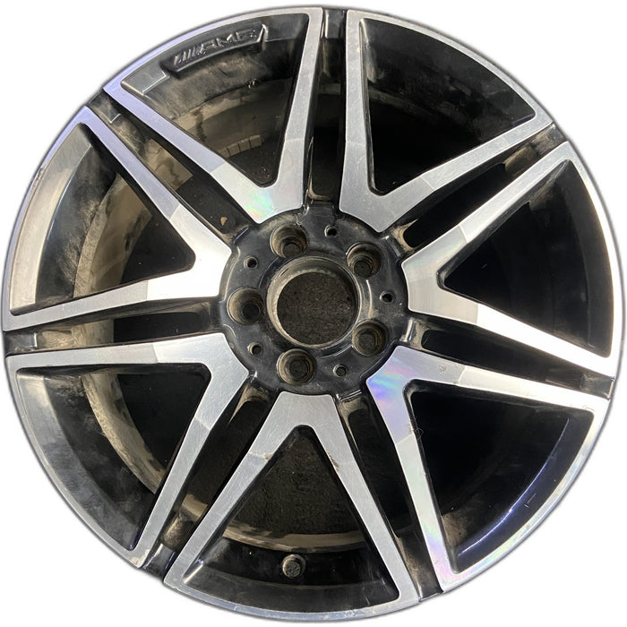 18" MERCEDES C-CLASS 13 204 Type; C250, Cpe, 18x8.5, 14 spoke Original OEM - Front View
